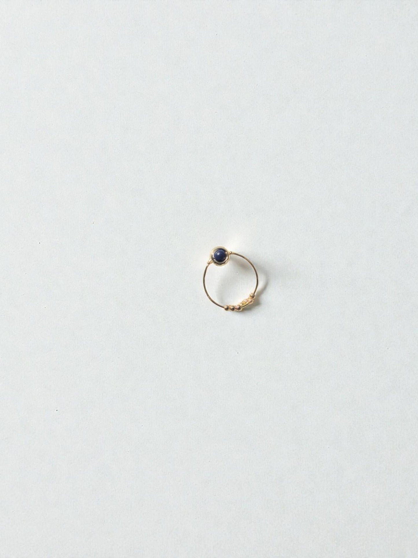 Lapis Lazuli Gemstone Fidget Ring