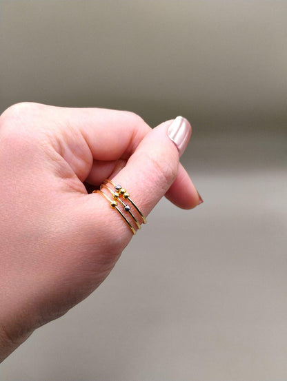 Three-Layer Spiral Fidget Ring