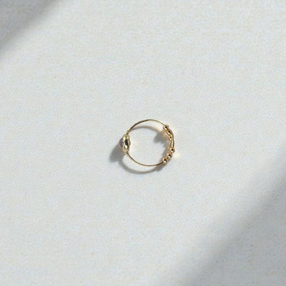 Amethyst Gemstone Stim Ring 06