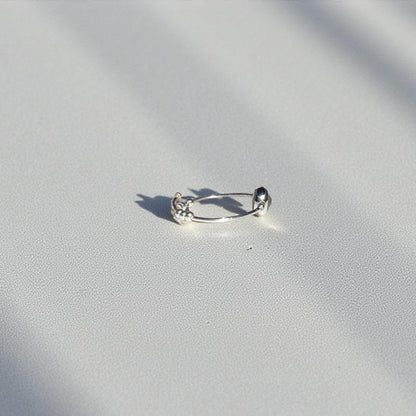 Green Apatite Gemstone Fidget Ring 04