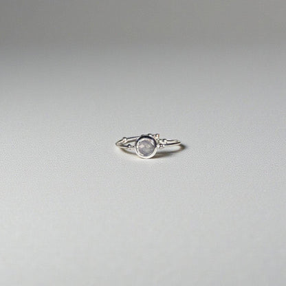 Iolite Gemstone Fidget Ring