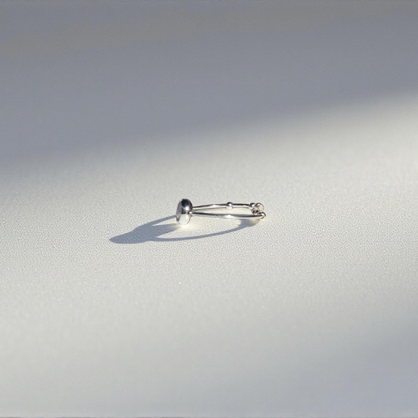 Iolite Gemstone Fidget Ring 03