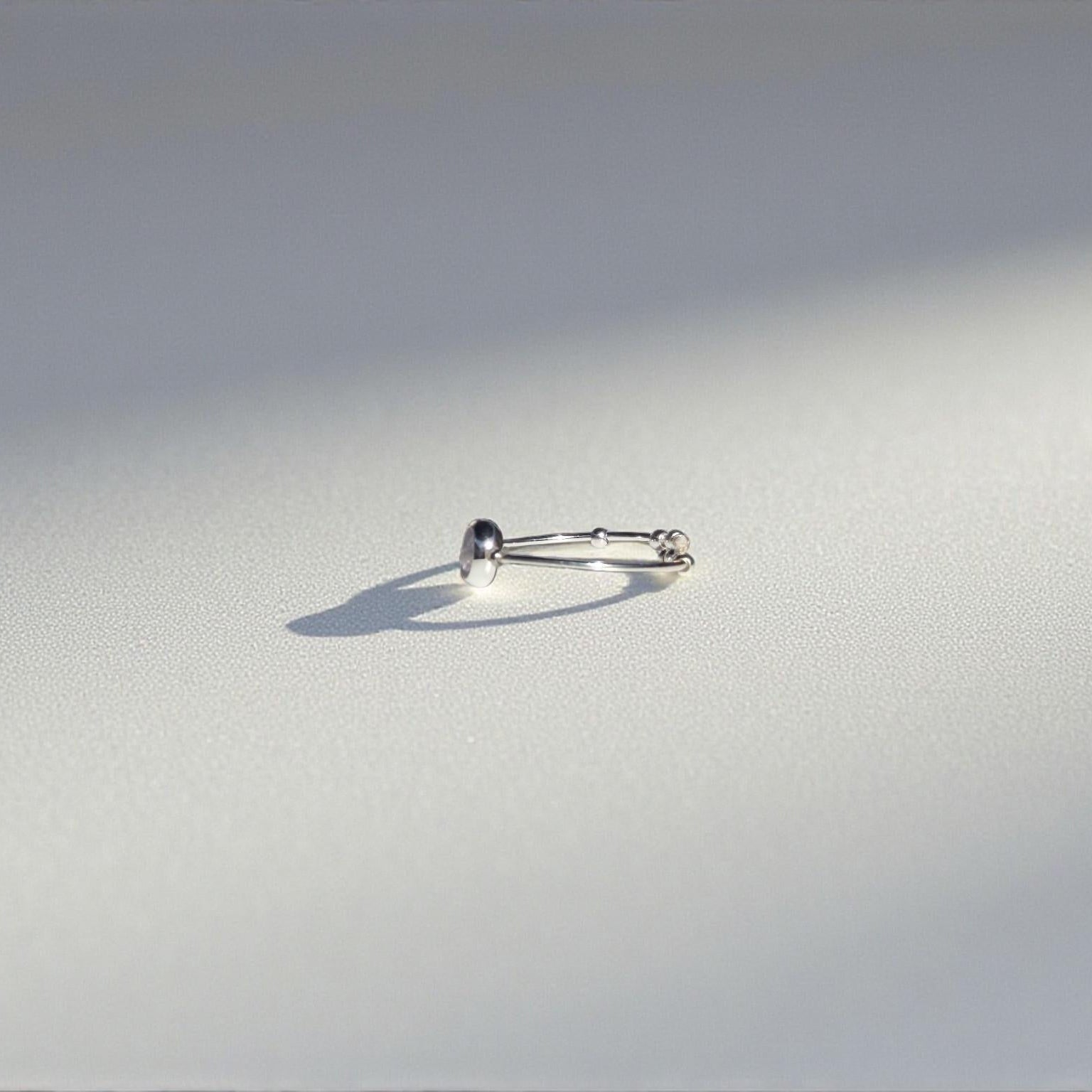 Iolite Gemstone Fidget Ring 03