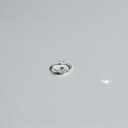 Iolite Gemstone Fidget Ring 07