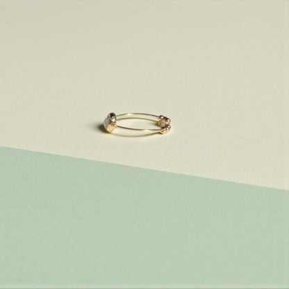 Labradorite Gemstone Fidget Ring 02