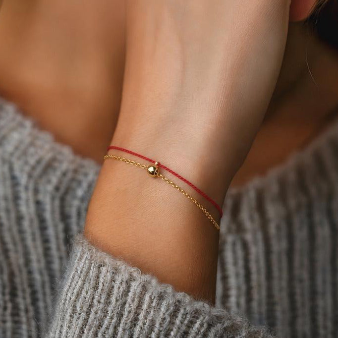 Red Luck String Bracelet