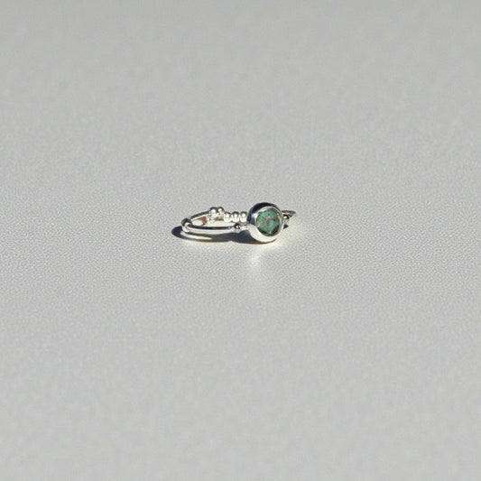 Turquoise Gemstone Fidget Ring 01