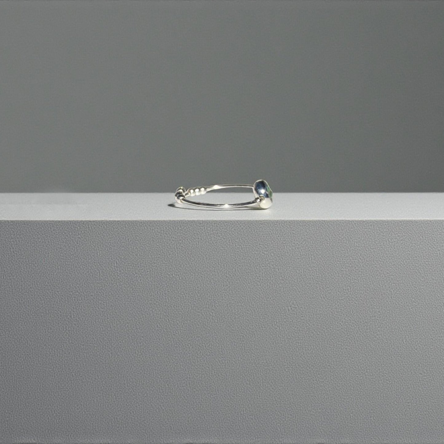 Turquoise Gemstone Fidget Ring 02