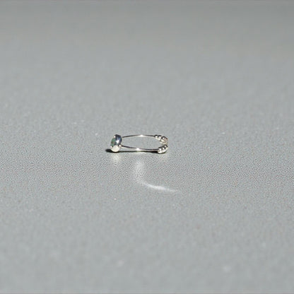 Turquoise Gemstone Fidget Ring 03