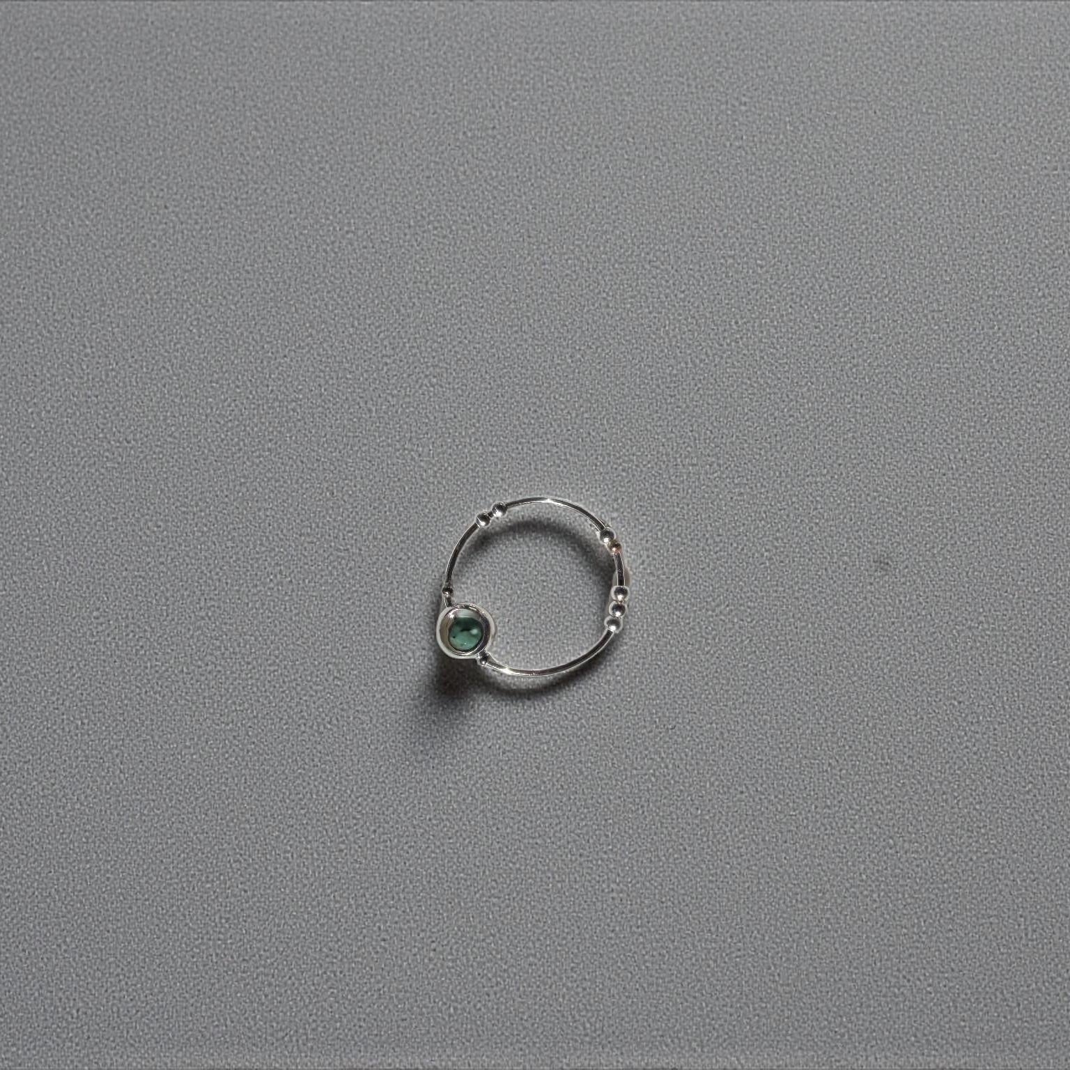 Turquoise Gemstone Fidget Ring 05