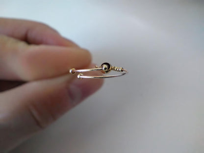 Garnet Fidget Ring