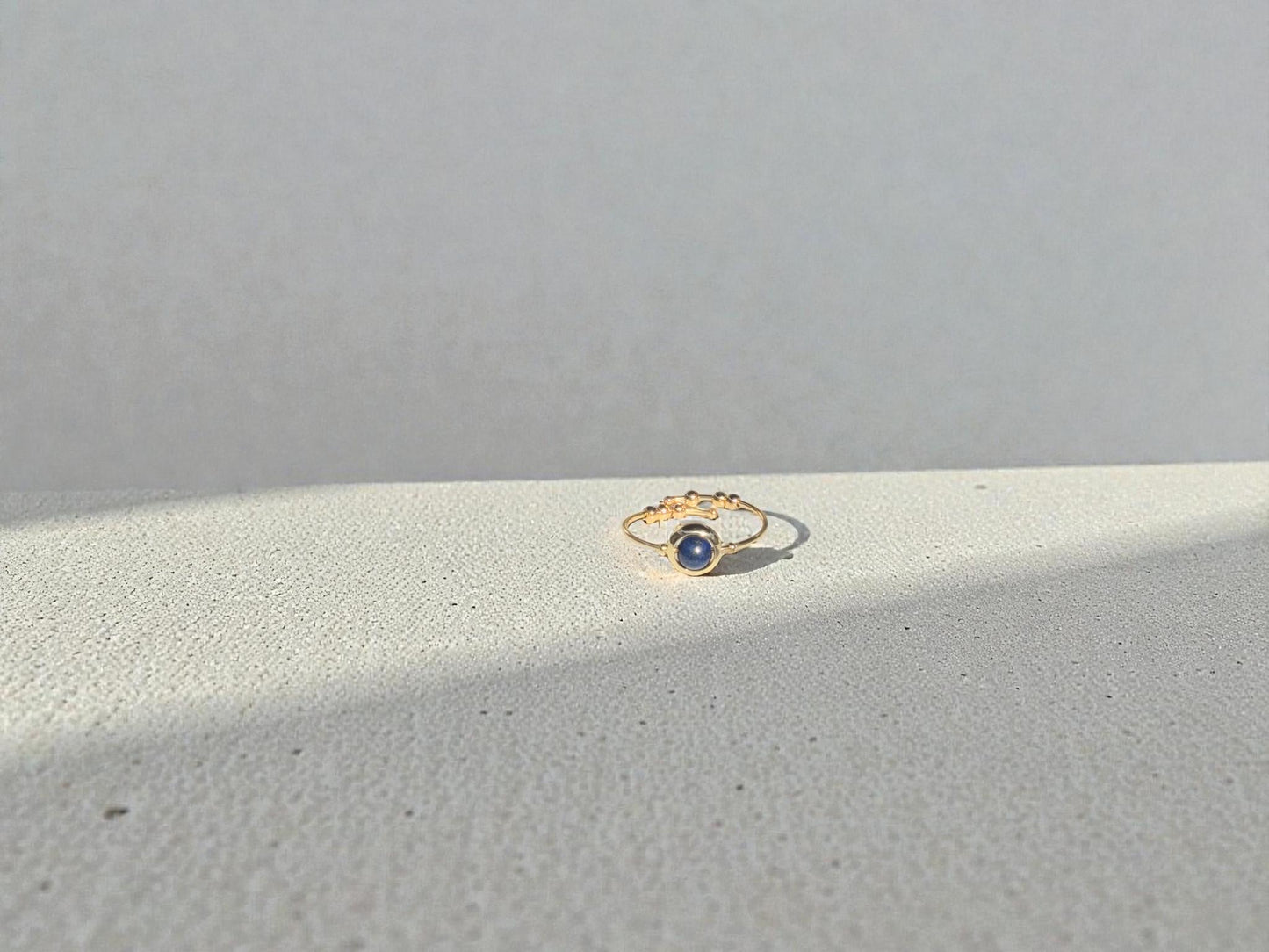 Lapis Lazuli Gemstone Fidget Ring