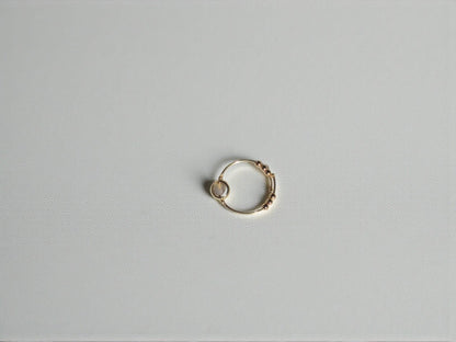 Gray Onyx Gemstone Fidget Ring
